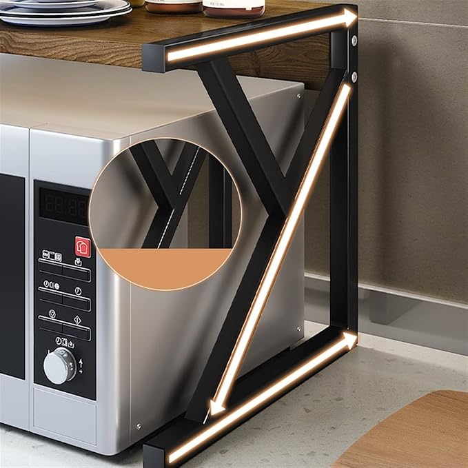 2 EN 1 Micro-onde Etagère